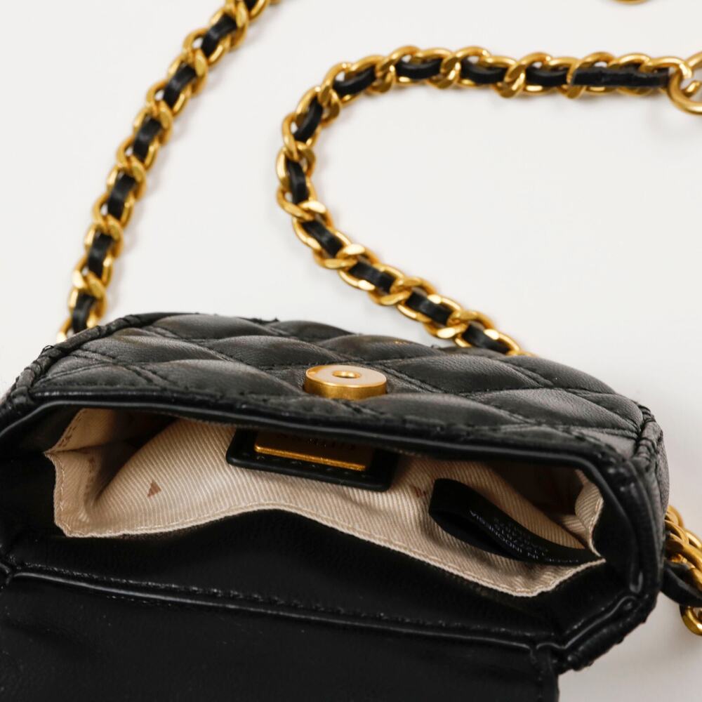 Guess Women Giully Mini Bag Black (Pre-owned) - Picture 4 of 4